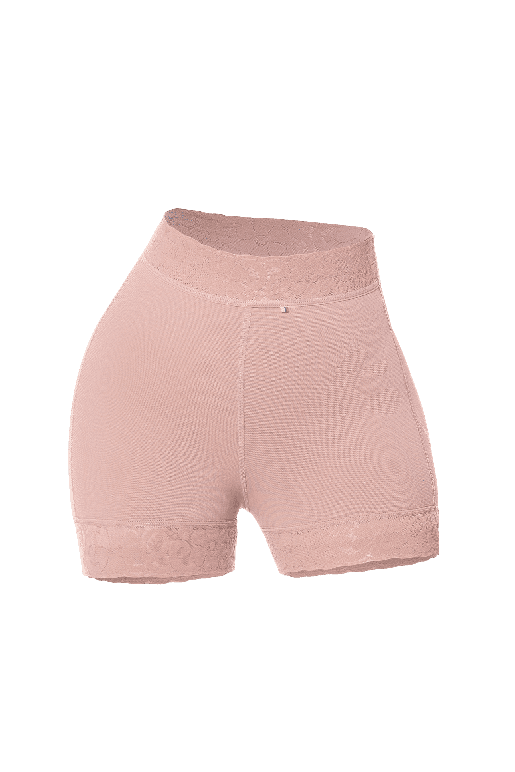 Curvia Short Vera cachetero costillero con realce Cocoa